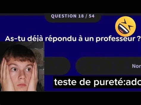 teste de pureté ado|Test de pureté : pourquoi les ados devraient réaliser。